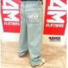 Sbam Tag Baggy Jeans Light Denim/White