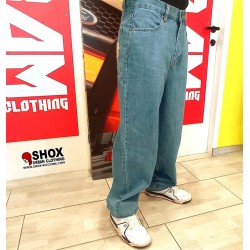 Sbam Tag Baggy Jeans Denim/Sand