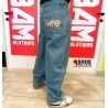 Sbam Tag Baggy Jeans Denim/Sand