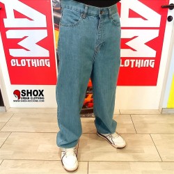 Sbam Tag Baggy Jeans Denim/Sand